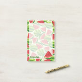 Post-it® Pastèque (Sur un bureau)