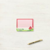 Post-it® Pastèque (Sur un bureau)