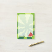 Post-it® Pastèque (Sur un bureau)