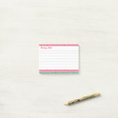 Post-it® Pastèque sucrée (Sur un bureau)