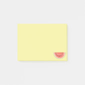 Post-it® Pastèque tropicale sur fond jaune (Devant)