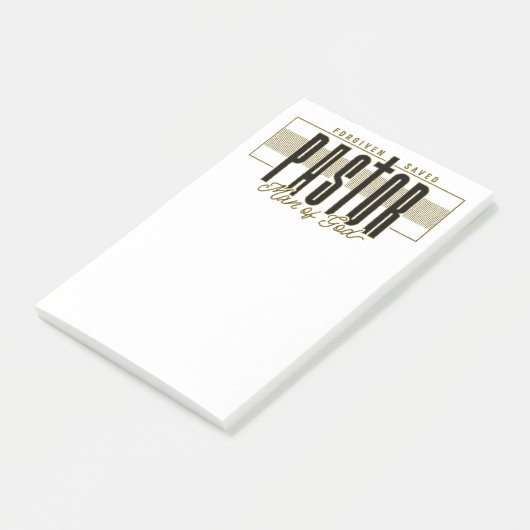 Post-it® Pastor Man Of God Post-It Notes (Incliné)