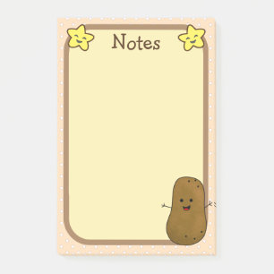 Post-it® Patate joyeuse et étoiles