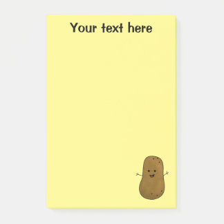 Post-it® Patate Personnalisée Mignonne et Heureuse