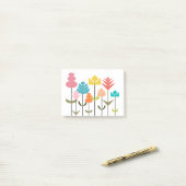 Post-it® Patch de fleurs (Sur un bureau)