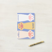 Post-it® Pâtes De Chat Pour Fèves D'Orteil Purr-parfaitemen