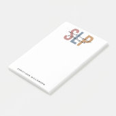Post-it® Pathologiste du langage SLP personnalisé (Incliné)