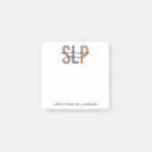 Post-it® Pathologiste du langage SLP personnalisé (Devant)