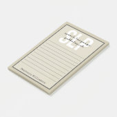 Post-it® Pathologiste orthophoniste sur mesure SLP (Incliné)