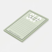 Post-it® Pathologiste orthophoniste sur mesure SLP (Incliné)