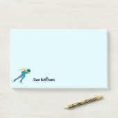 Post-it® Patinage de vitesse (Sur un bureau)