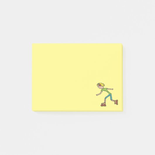 Post-it® Patinage en ligne (Devant)