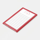 Post-it® Patrimoine Festif Red Dala Horse Holiday (Incliné)