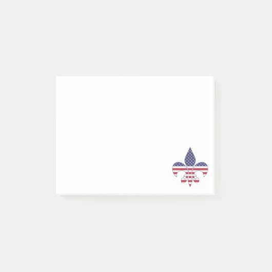Post-it® Patriotic American Flag (Devant)