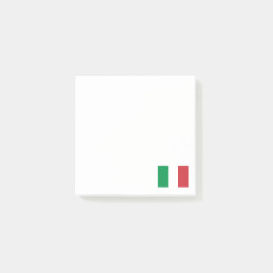Post-it® Patriotique italien de drapeau de l'Italie