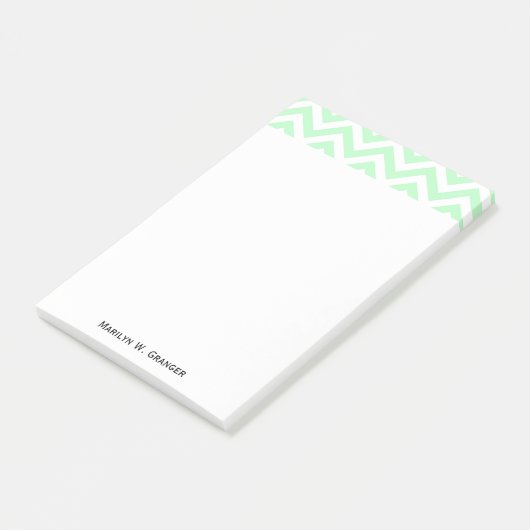 Post-it® Pattern de Mint White (Incliné)