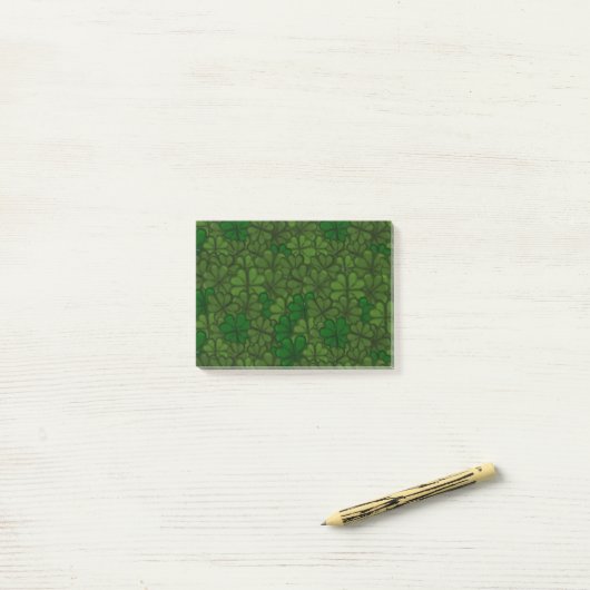 Post-it® Pattern St Patrick (Sur un bureau)