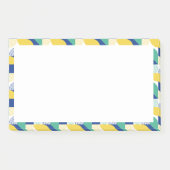 Post-it® Patters bleus (Devant)