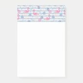 Post-it® Patters de Whimsical Flamingo et Pineapple (Devant)