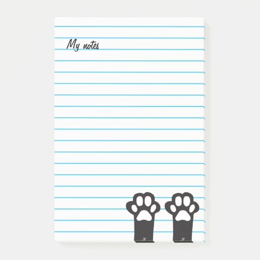 Post-it® Pattes de chat (Devant)