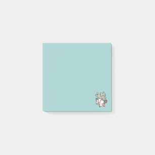 Post-it® Pattes et jeux – Illustration de chat adorable