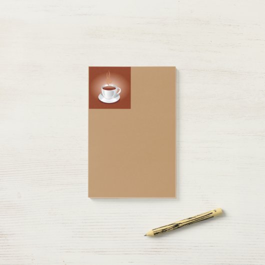 Post-it® Pause post-it-notes-café (Sur un bureau)