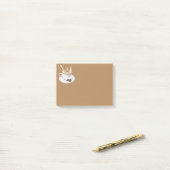 Post-it® Pause post-notes-café (Sur un bureau)