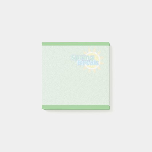 Post-it® Pause printemps ensoleillée - Notes (Devant)