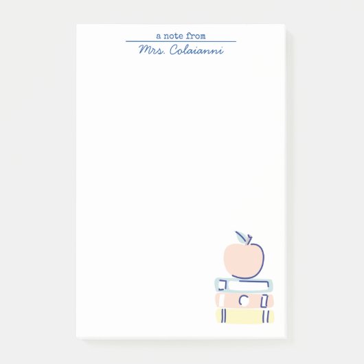 Post-it® Pavé de notes pour les enseignants (Devant)