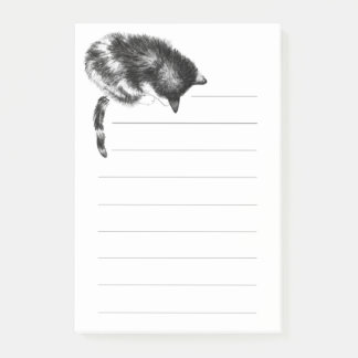 Post-it® Pawing cat Notes pad