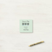 Post-it® paypal venmo carte visa scan pour payer QR médias (Sur un bureau)