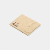 Post-it® Pays Primitifs Nom personnalisé Post-it Notes (Incliné)
