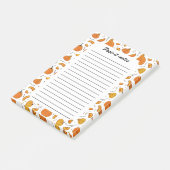 Post-it® Pays Rustique Automne Citrouille Automne (Incliné)