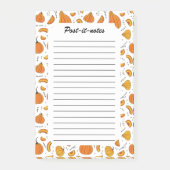 Post-it® Pays Rustique Automne Citrouille Automne (Devant)