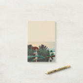 Post-it® PAYSAGE ALIEN, ARBRES, HYPERION LAGON Sci Fi (Sur un bureau)