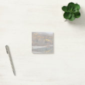Post-it® Paysage boisé d'automne doré (Bureau)