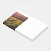 Post-it® Paysage du lever du soleil avec chien (Incliné)