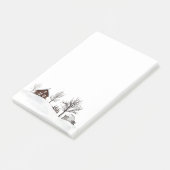 Post-it® Paysage hivernal de neige (Incliné)