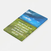 Post-it® Paysage rural de Saint-Kitts (Incliné)