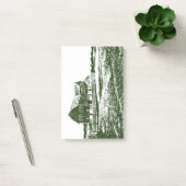 Post-it® Paysage rural maison de ferme de style coupe (Bureau)