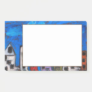 Post-it® Paysage urbain d'art par des enfants