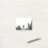 Post-it® Paysage urbain de New York (Sur un bureau)