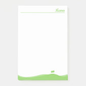 Post-it® Paysage vert (Devant)