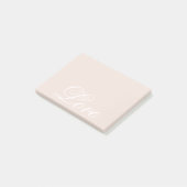 Post-it® Peach Blush Love Toujours Mariage (Incliné)
