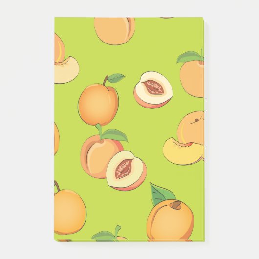 Post-it® Peach Pattern 4 (Devant)