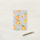 Post-it® Peach Pattern 6 (Sur un bureau)