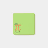 Post-it® Peach Pi Cute Math Pi Day Notes (Devant)