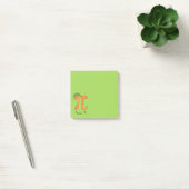 Post-it® Peach Pi Cute Math Pi Day Notes (Bureau)