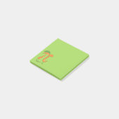 Post-it® Peach Pi Cute Math Pi Day Notes (Incliné)