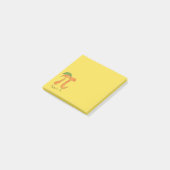 Post-it® Peach Pi Cute Math Pi Day Notes (Incliné)